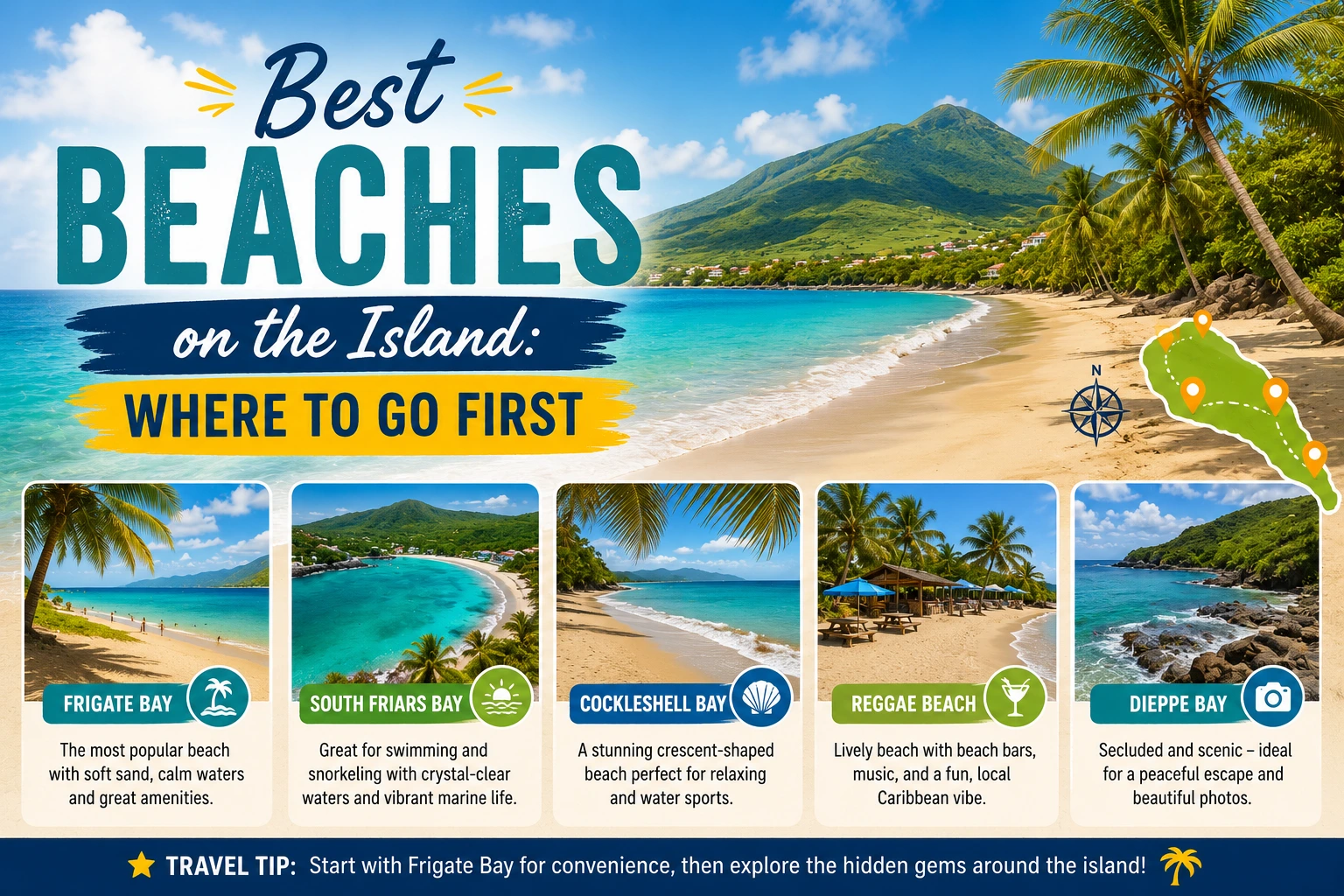 Best Beaches on the Island