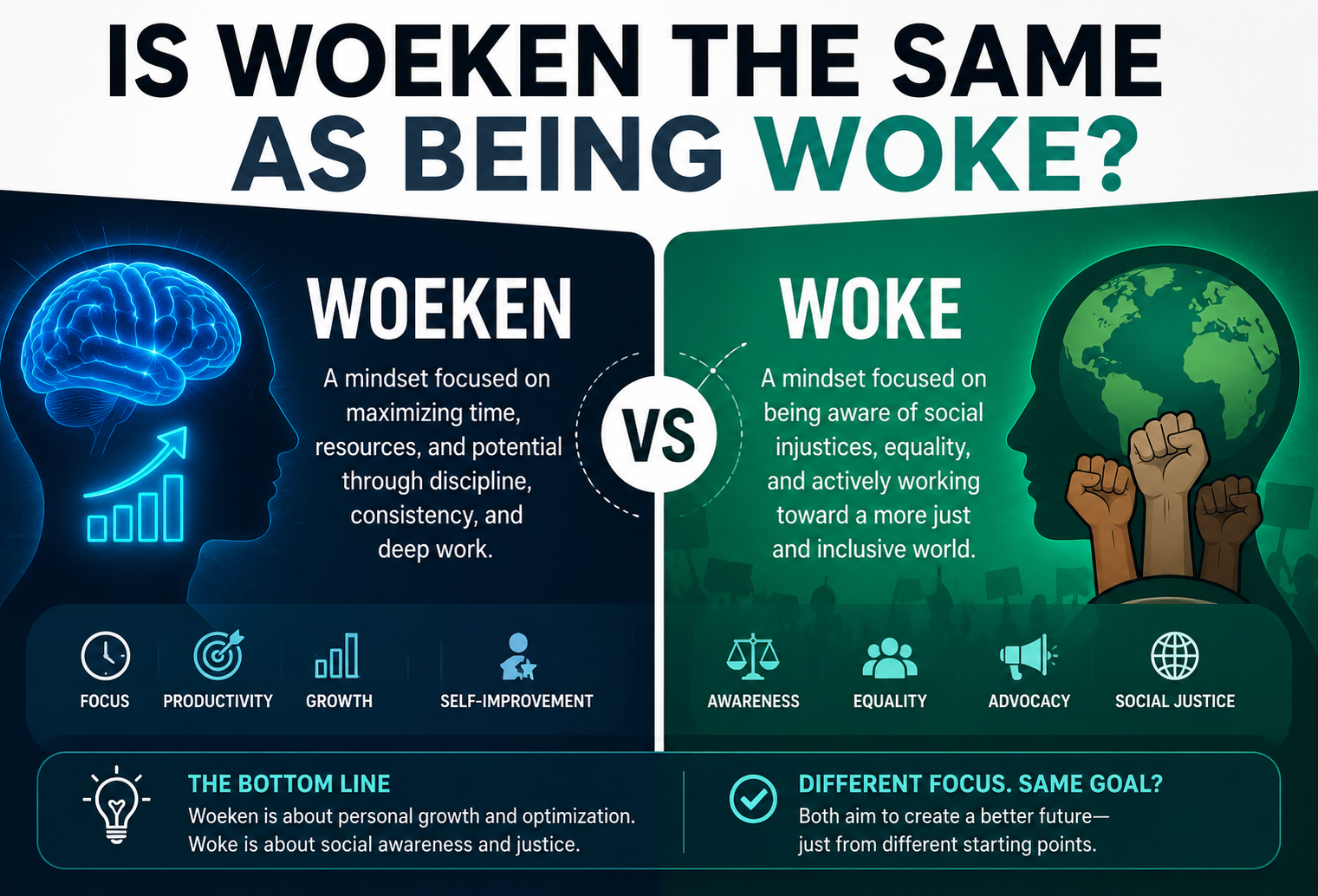 Is Woeken the Same as Being Woke